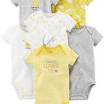 Simple Joys by Carter's Baby 6-Pack Short-Sleeve Bodysuit