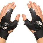 ThxToms LED Flashlights Gloves, Men/Women Tool Gadgets Gifts for Handyman, Fishing, Repair, 1 Pair