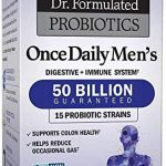 Garden of Life Dr. Formulated Probiotics for Men, Once Daily Men’s Probiotics + Prebiotic Fiber, 50 Billion CFU Guaranteed, Shelf Stable, Gluten Free One a Day, 30 Capsules *Packaging May Vary